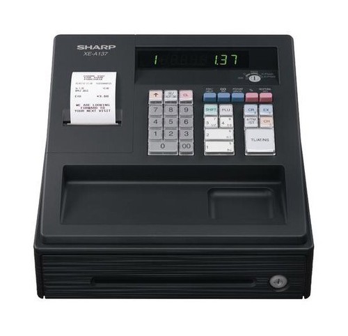 Sharp a137 black - xe-a137, cash