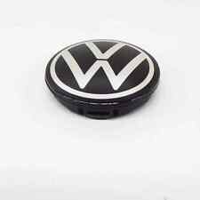 USED GENUINE VW ALLOY  WHEEL CENTER CAP 1x 60mm OUT - 56mm INSIDE - 10A601171A