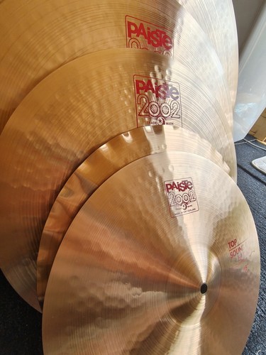 Paiste 2002 4pc cymbal set - 2002,