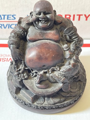 Vintage resin happy laughing - vintage,