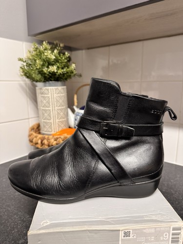 Ecco womens black leather - ecco,