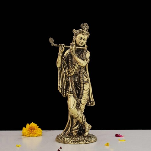 Brass hindu god lord - brass,