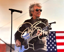 Jon Bon Jovi Signed 8x10 inch