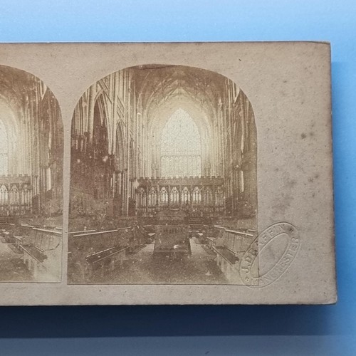 Manchester stereoview c1855 - stereoview,