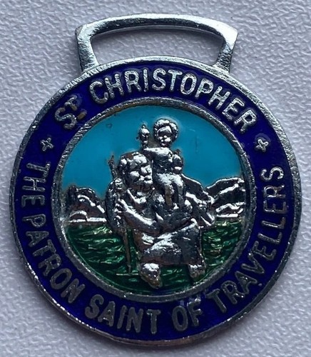 Vintage enamel christopher - enamel,