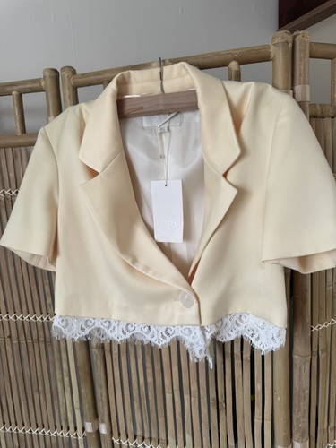 Zara short lace - zara, blazer