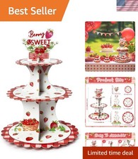 Strawberry Cupcake Stand - 3