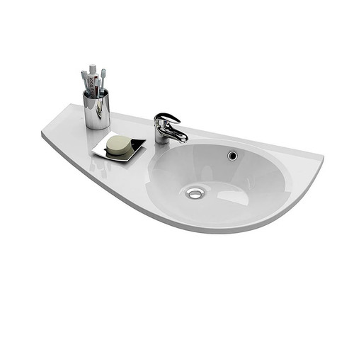 Ravak avocado wall hung basin - hung,