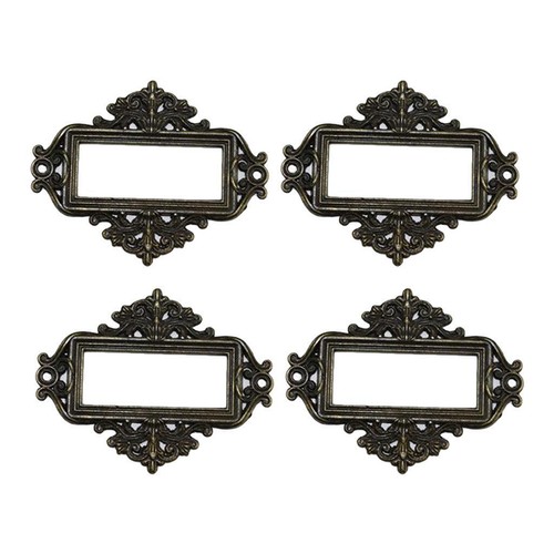 Metal label frame set - frame,