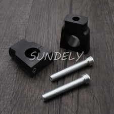 Black 7/8IN 22mm Handlebar Bar