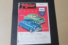 Original 1950 magazine advert: ZEPHYR ZODIAC Mk1 frame-ready wall-art 