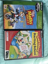 Jump Ahead Starting School (DVD Case) AND Reader Rabbit's Maths Ages 4-6