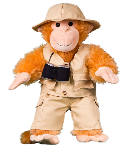 Safari teddy bear clothes - safari,