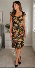 Karen Millen Midi Dress Floral