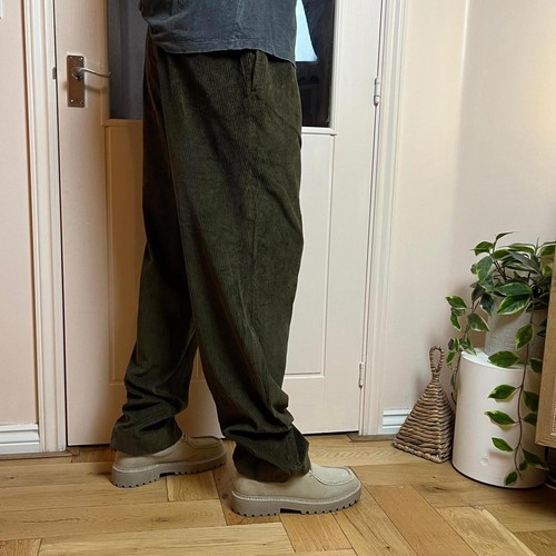 Corbin olive green - olive, corduroy