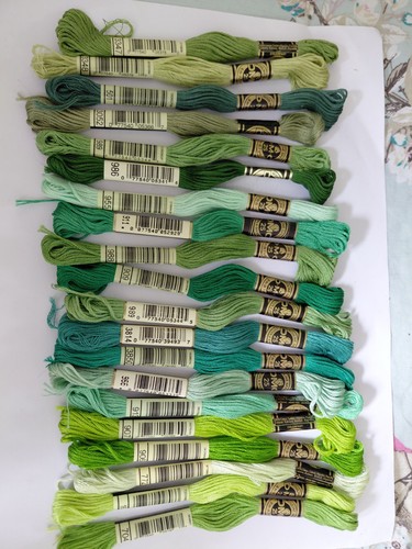Bundle dmc embroidery - x,