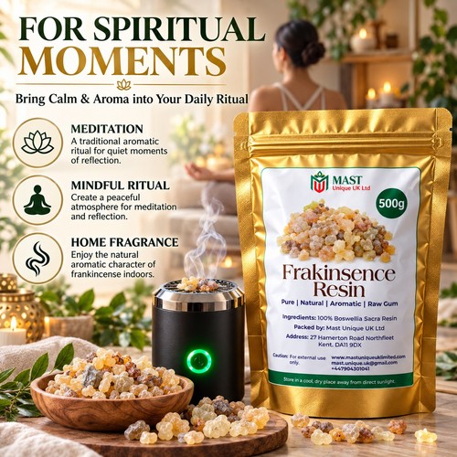 500g frankincense resin - 500g,