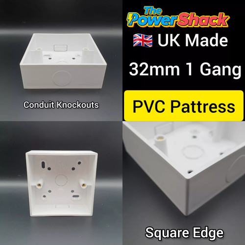 Pvc surface pattress - box, 1