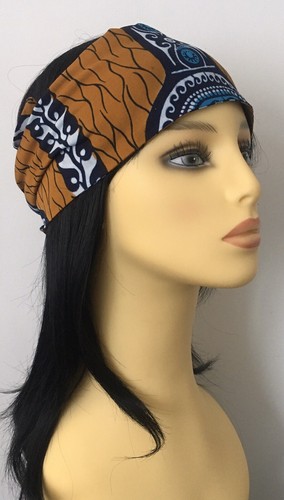 African print self head - african,