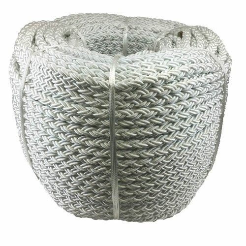 12mm white strand nylon - white,