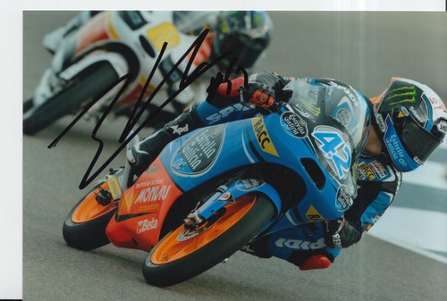 Alex rins hand signed 7x5 - rins,
