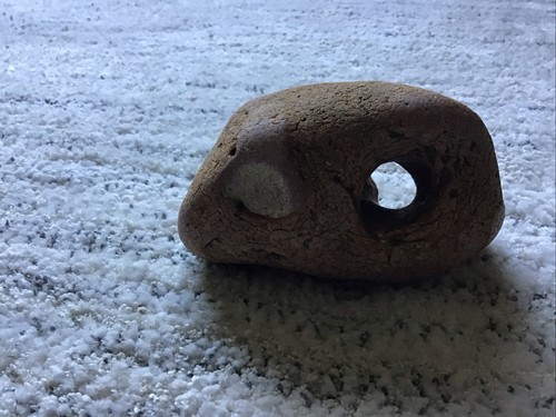 Natural hag stone - natural,