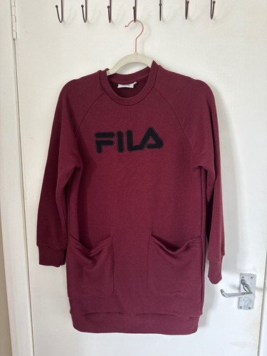 Fila burgundy jumper dress - fila,