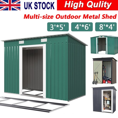 Metal garden shed 3x5ft - garden, 4x6ft