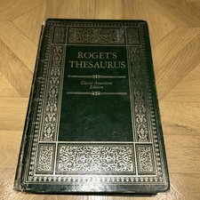 Vintage Rogets Thesaurus Of English Words And Phrases Classic American Edition