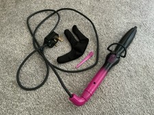 Mark Hill Ellipse Hair Curling Wand Styler Ceramic Barrel, Results Shiny &Smooth