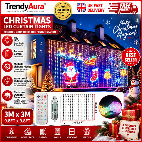 Smart led curtain - light, fairy