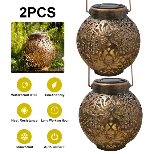 2pcs outdoor solar hanging - outdoor,