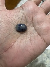 Natural Sapphire over 10 Carat Dark Blue Oval Cut Loose Gemstone