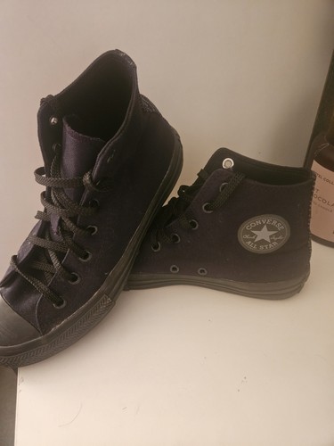 Black lace converse - lace, high
