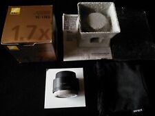Nikon Nikkor AF-S TC-17EII teleconverter TC-17E II tele converter boxed lovely