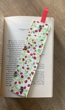Handmade Fabric Bookmark Bees