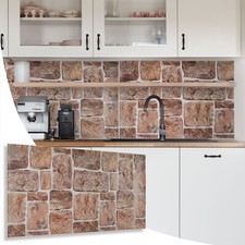 3D Wall Cladding Panels - Decorative Brick Slate Effect PVC Paneling