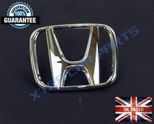 FOR HONDA CHROME (H) LOGO BADGE EMBLEM 3D SELF ADHESIVE SIGN 75701-SDA-000