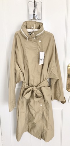 Zara high neck long belted - high,