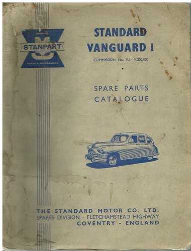 Standard vanguard series - vanguard, i
