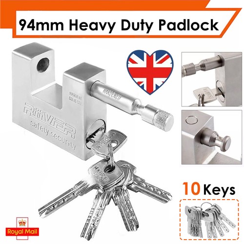94mm heavy duty padlock - padlock, 10