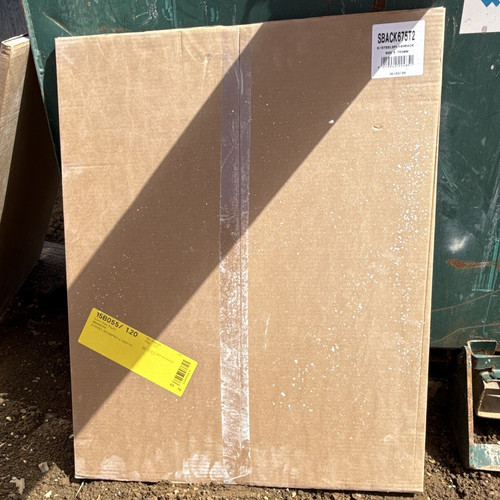 Steel stainless splashback