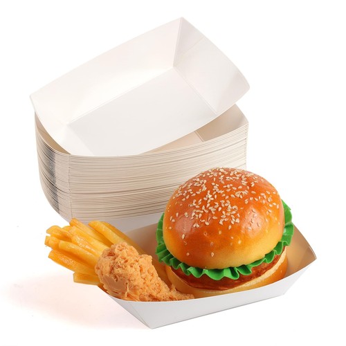 Pcs 2lb paper food boat - paper,