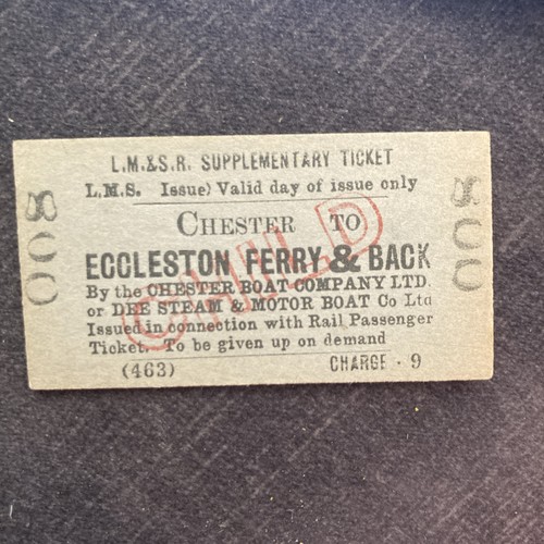 Railway ticket chester - , (