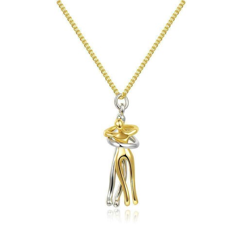 Affectionate hug necklace - affectionate,
