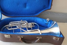 Silver Eb Tenor Horn with Case