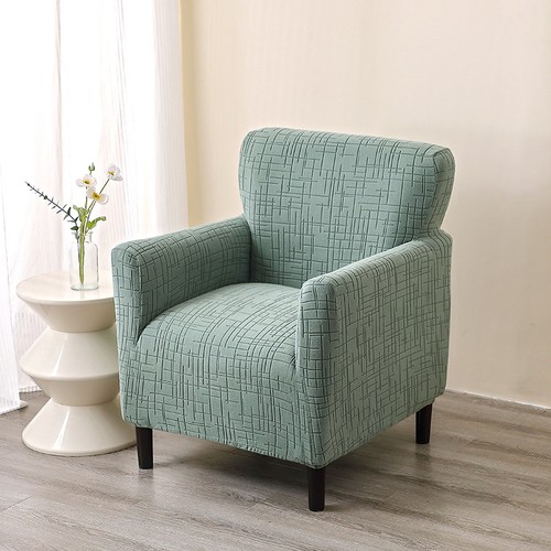 Line jacquard club chair - ,