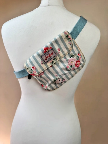 Floral canvas belt bag - floral, bum