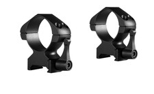 Hawke - Precision Steel Ring Mounts - Weaver -30mm - High - Quick Release Lever