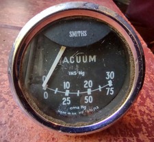 Smiths Vacuum Gauge - Classic